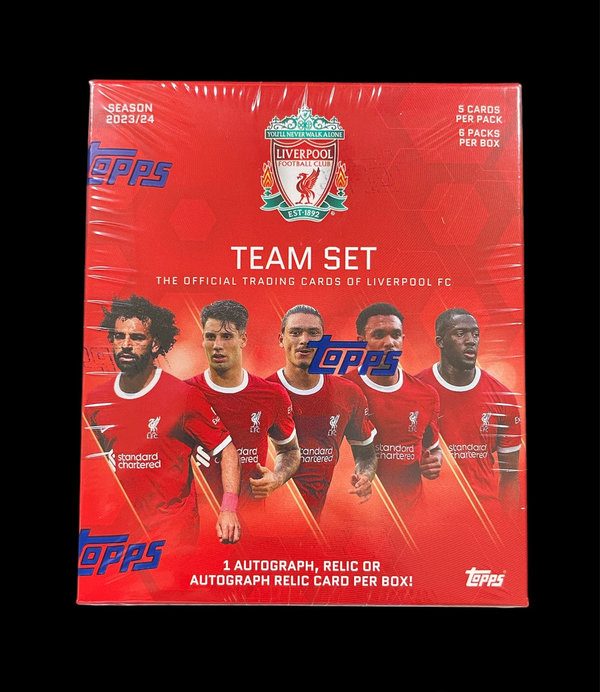 Topps Liverpool Team Set 2023/24